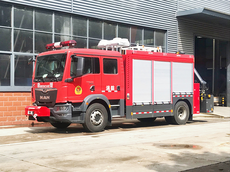 德国曼抢险救援消防车
