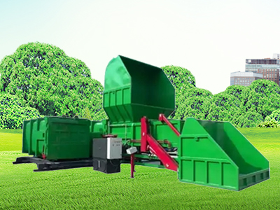 翻斗型移动式垃圾压缩站