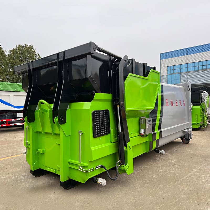 挂桶型移动式垃圾压缩站